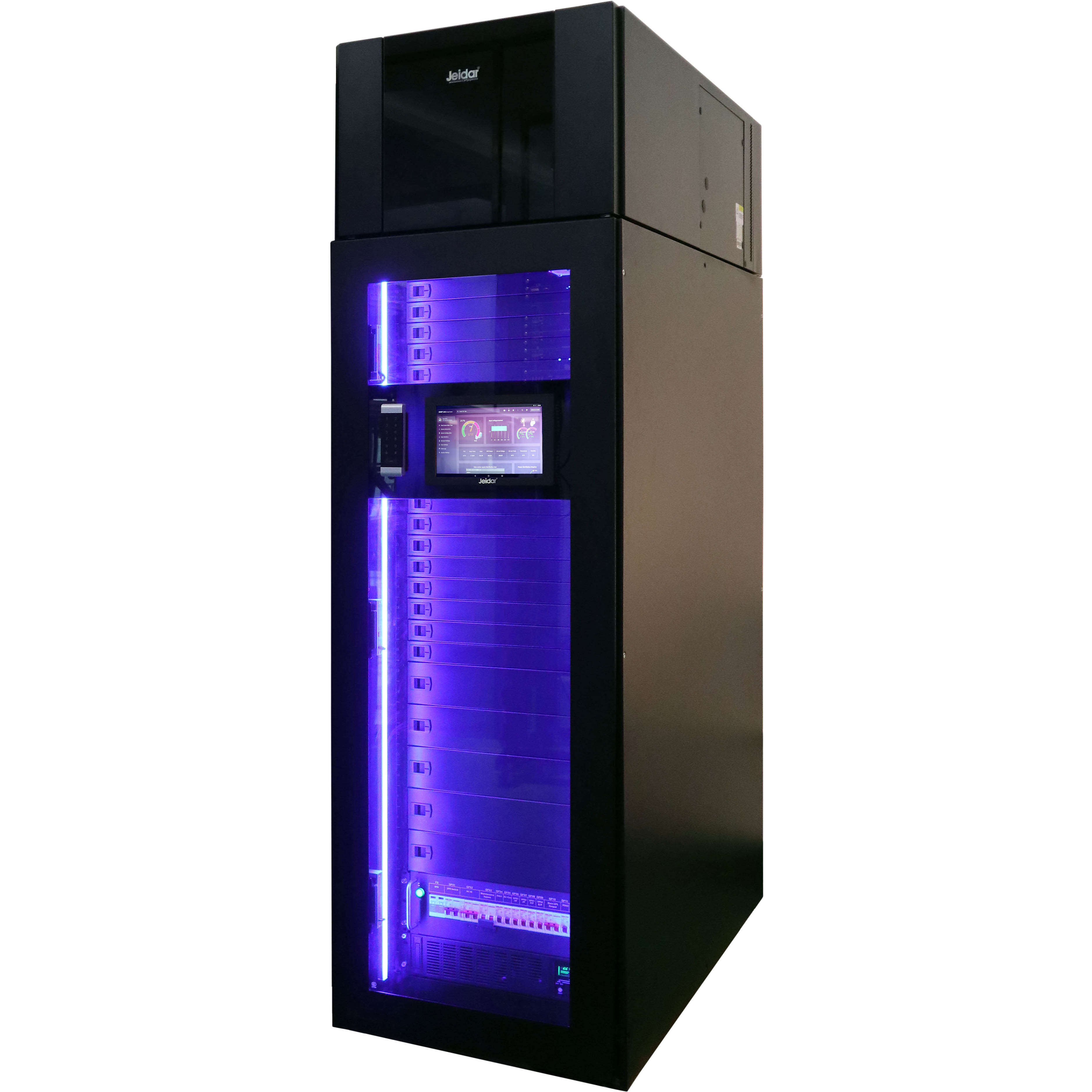 高(gāo)配單櫃 頂裝空(kōng)調 JCS智能(néng)微(wēi)模塊